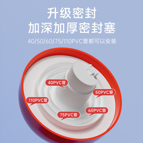 小蘑菇廚房下水管三通防臭神器防返臭三通排水道接頭多功能下水器
