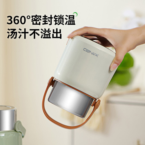 鋼蓋燜燒壺304不鏽鋼悶燒杯家用燜燒罐保溫湯桶便捷大容量燜燒壺